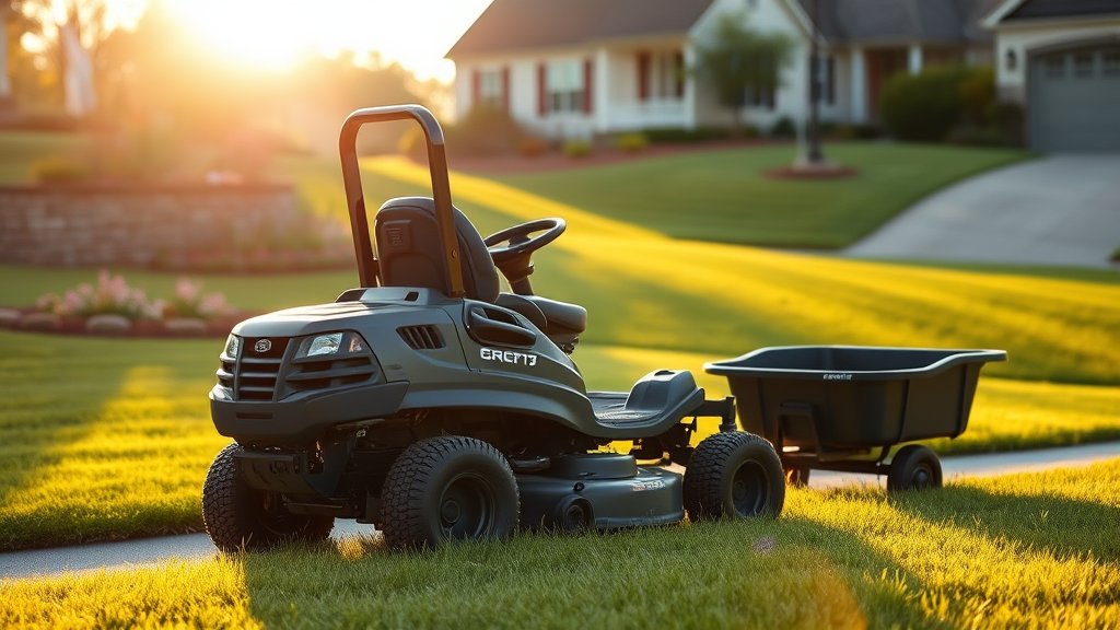 Choosing an affordable riding lawn mower that fits your yard and lifestyle